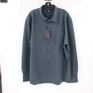 NWT AWAY Travel The Anywhere Shirt mens 2XL tech Coolmax tech golf Button Up